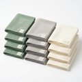 Mandorio Microfiber Cleaning Cloth Pack, 12 Pieces, Three Neutral Colors - Cleaning & Laundry Helpers > Cleaning Supplies > Cleaning Cloths - Mandorio