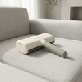 Mandorio Lint Roller And Pet Hair Remover, Ivory With Sage Handle - Cleaning & Laundry Helpers > Fabric Care > Lint Removers - Mandorio